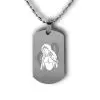 Virgo Dog Tag 1 Personalised Virgo Dog Tag Horoscope | Custom Virgo Dog Tag | Gifts Engraving