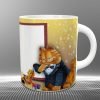 Personalized Garfield Mug | Custom Garfield Mug Gift | Gifts Engraving