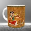 Personalized Flintstones Mug | Custom Flintstones Girl Gift | Gifts Engraving