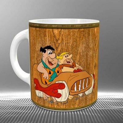Personalized Flintstones Mug | Custom Flintstones Girl Gift | Gifts Engraving