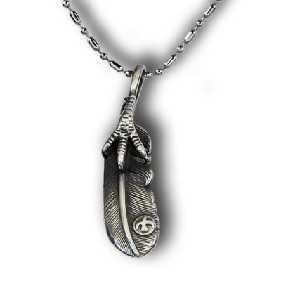 Feather Pendant | Quality Stainless Steel Feather Pendant | Gifts Engraving