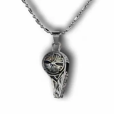 Whistle Pendant | Quality Stainless Steel Whistle Pendant | Gifts Engraving