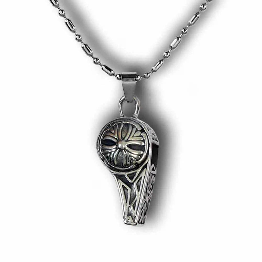 Whistle Pendant | Quality Stainless Steel Whistle Pendant | Gifts Engraving