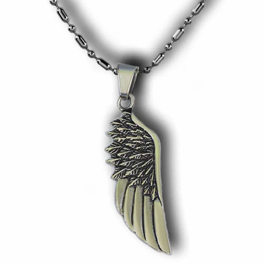 Wing Pendant 3 Wing Pendant | Quality Stainless Steel Wing Pendant | Gifts Engraving