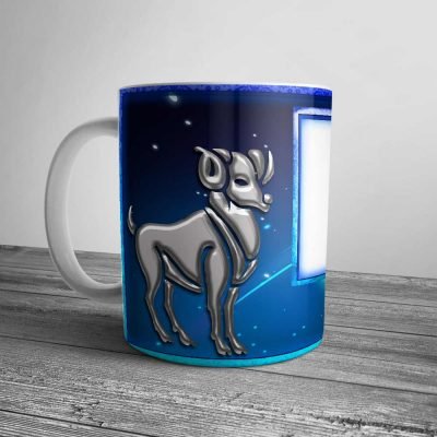 Custom Aries Mug Gift | Personalized Aries Horoscope Mug | Gifts Engraving