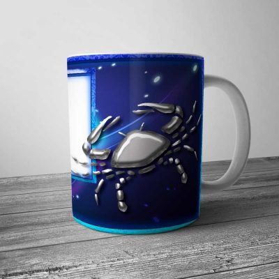 Custom Cancer Mug Gift | Personalized Cancer Horoscope Mug | Gifts Engraving