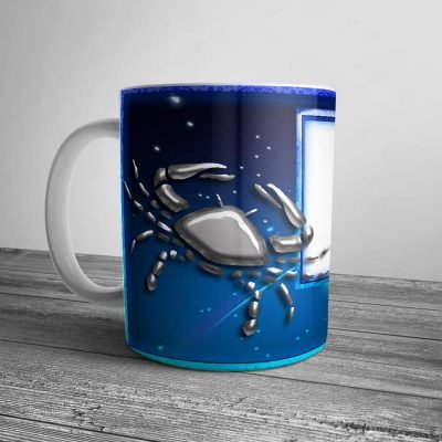 Custom Cancer Mug Gift | Personalized Cancer Horoscope Mug | Gifts Engraving