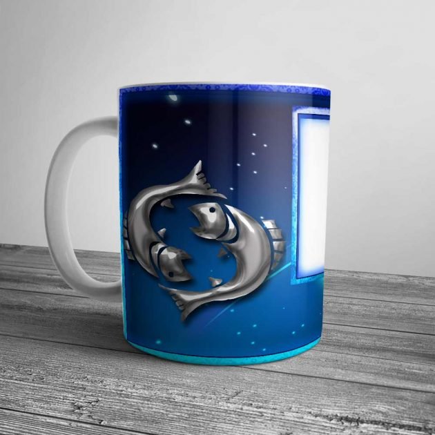 Custom Pisces Mug Gift | Personalized Pisces Horoscope Mug | Gifts Engraving