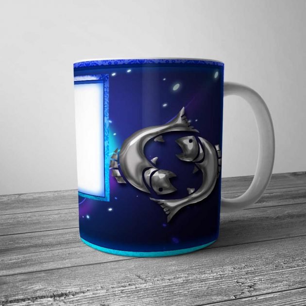Custom Pisces Mug Gift | Personalized Pisces Horoscope Mug | Gifts Engraving