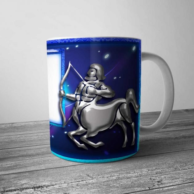 Custom Sagittarius Mug Gift | Personalized Sagittarius Horoscope Mug | Gifts Engraving