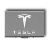 Personalized Tesla Card Holder | Custom Tesla Card Case Present | Gifts Engraving