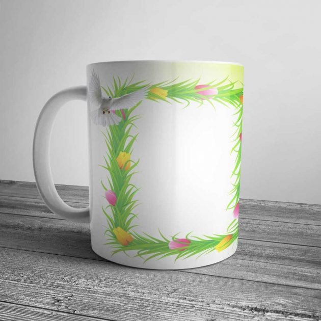 Personalized White Dove Mug | Custom White Dove Mug Gift | Gifts Engraving