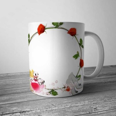 Personalized Rose Mug | Custom Rose Mug Gift | Gifts Engraving