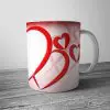 Love Hearts Mug 2 Personalized Love Hearts Mug | Custom Love Hearts Mug Gift | Gifts Engraving