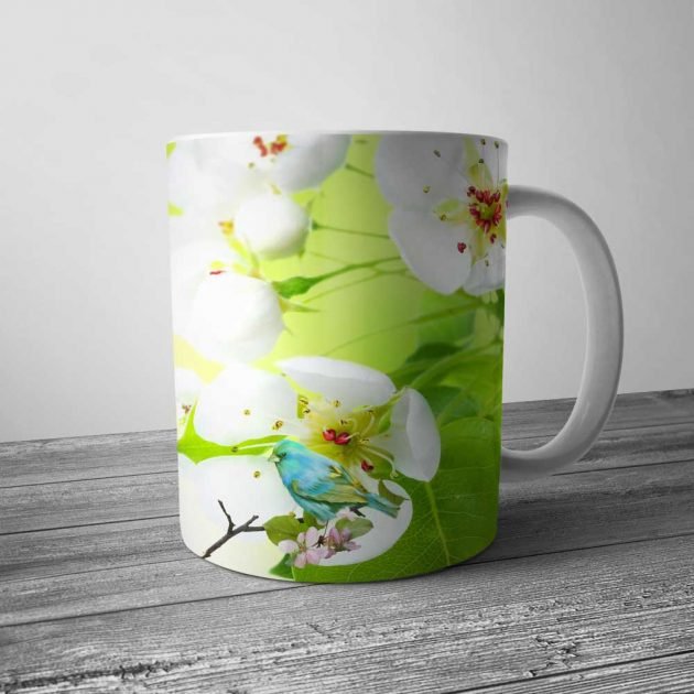 Personalized White Dove Mug | Custom White Dove Mug Gift | Gifts Engraving