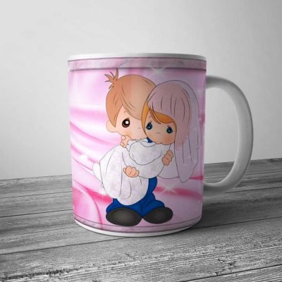 Personalized Newly Married Mug | Custom Newly Married Mug Gift | Gifts Engraving