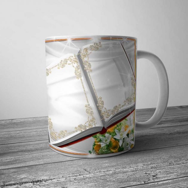 Personalized Couple Hearts Mug | Custom Couple Hearts Mug Gift | Gifts Engraving