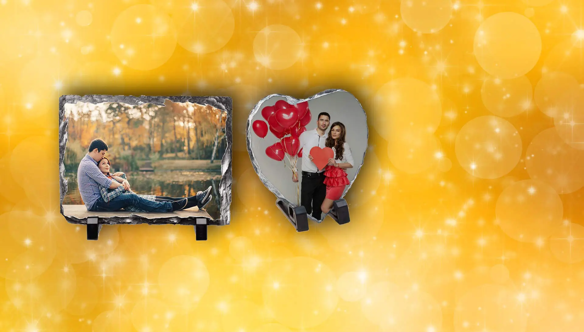 Personalized Rock Photo Gift Slate