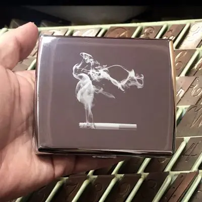 Personalized Cigarette Box Gift, Personalized Cigarette Case Gift