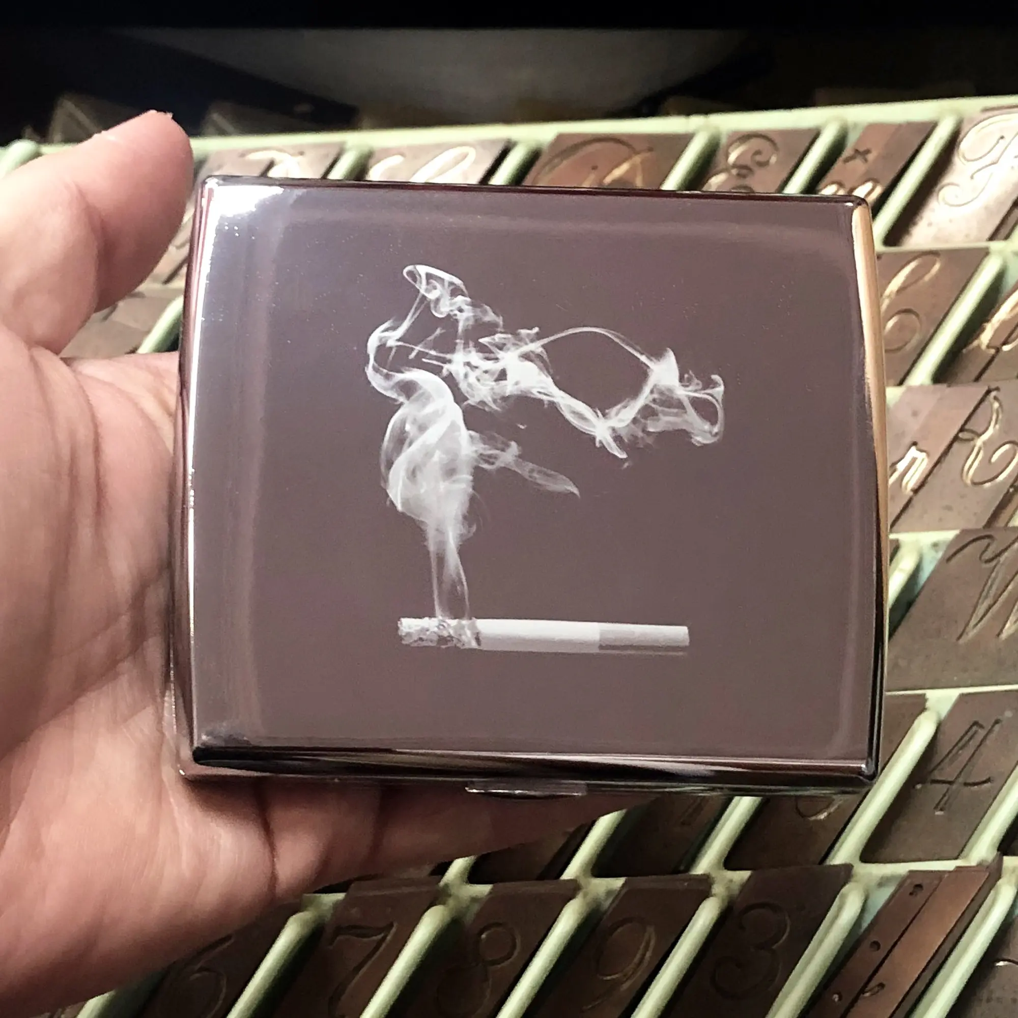 Personalized Cigarette Box Gift, Personalized Cigarette Case Gift